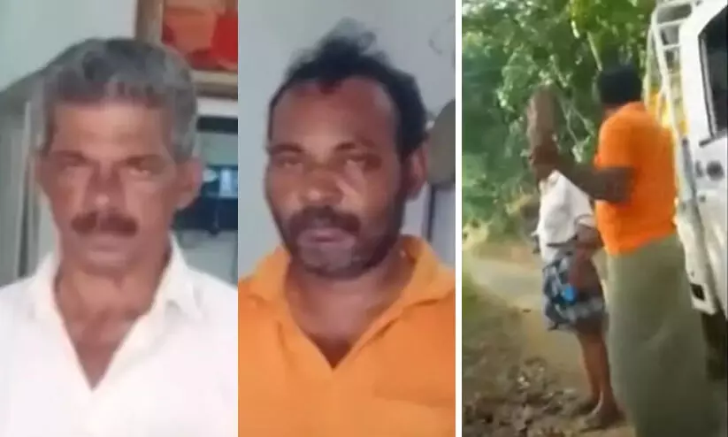 kollam ayoor moral policing arrest