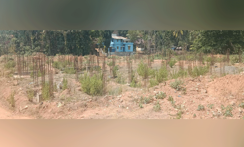 Wires laid for town hall at Chemmanthur, Punalur