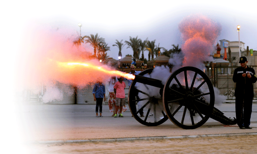 ramadan cannons
