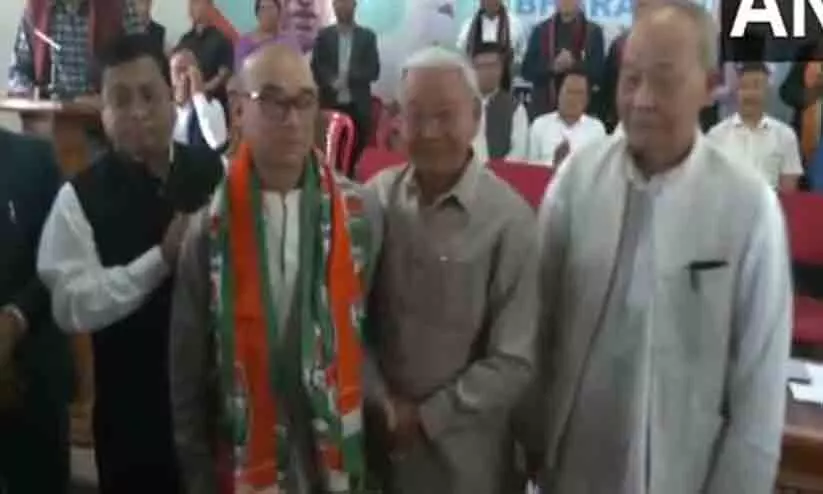 bjp leader joins congress