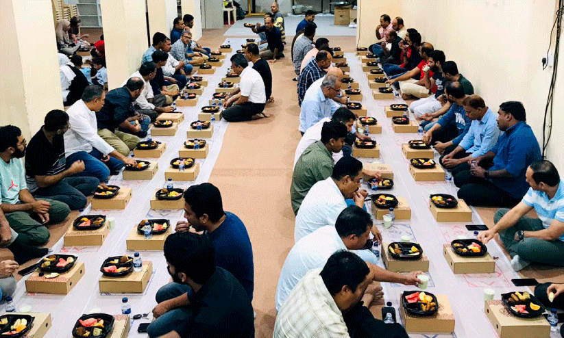 iftar meet conducted by kuwait atholi muslim welfare association