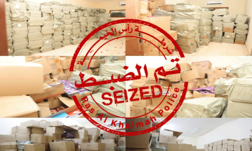 18.5 tons of gun powder seized in Ras Al Khaimah