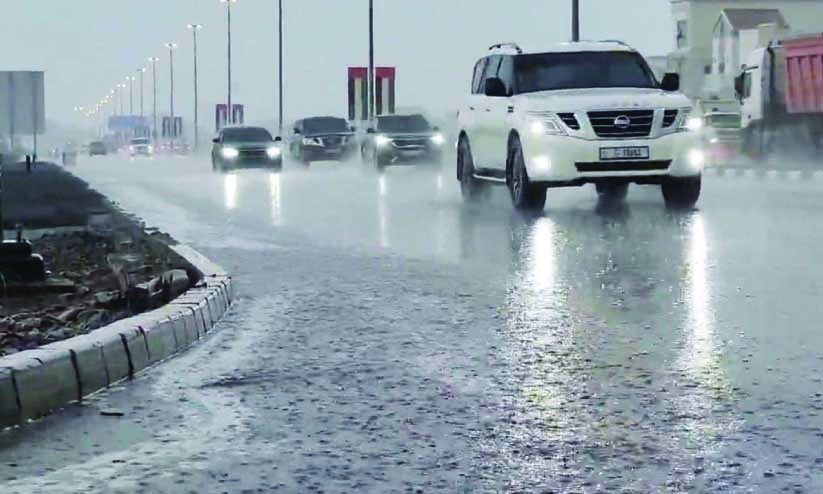 rain in uae