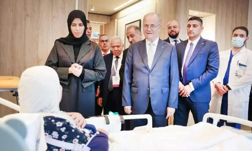 prime minister visits palestinians