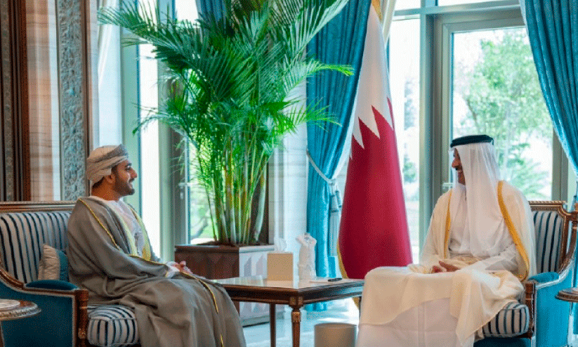 Minister Dee Yassin held a meeting with the Emir of Qatar