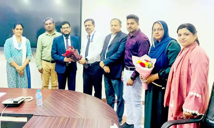 Malayalam Mission - Jeddah Chapter visit Jeddah International India school authorities