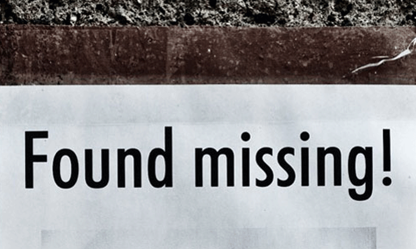 found missing