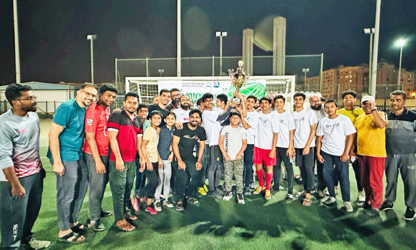 Kuwait Kerala Islahi Center Football Competition winners