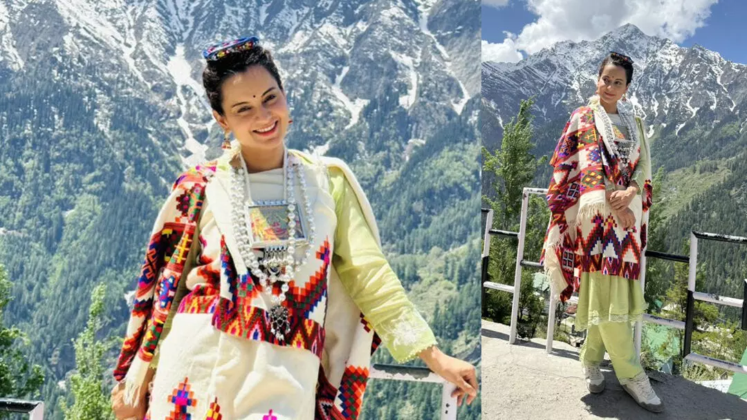 Kangana Ranaut in Pangi Valley