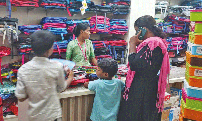 School market at Palakkad