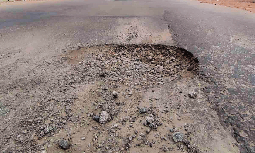 potholes