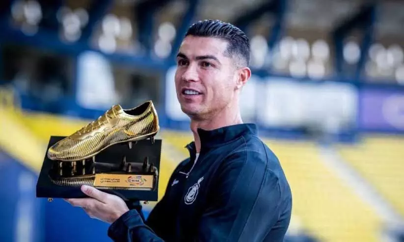 Ronaldo won Saudi Roshn League top scorer award