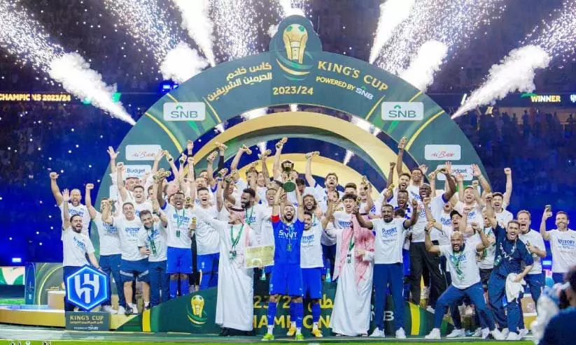 Kings Cup winners Al Hilal team
