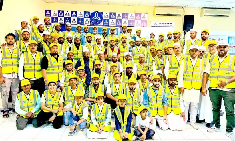 ICF and RSC Hajj Volunteer Core Team in Makkah