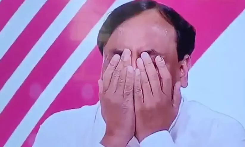 Pradeep Gupta Crying