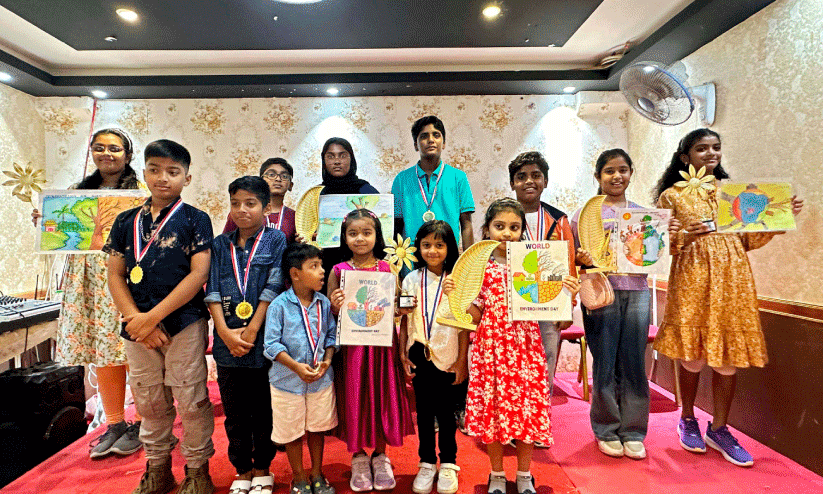 Voice of Alleppey conducting painting competition