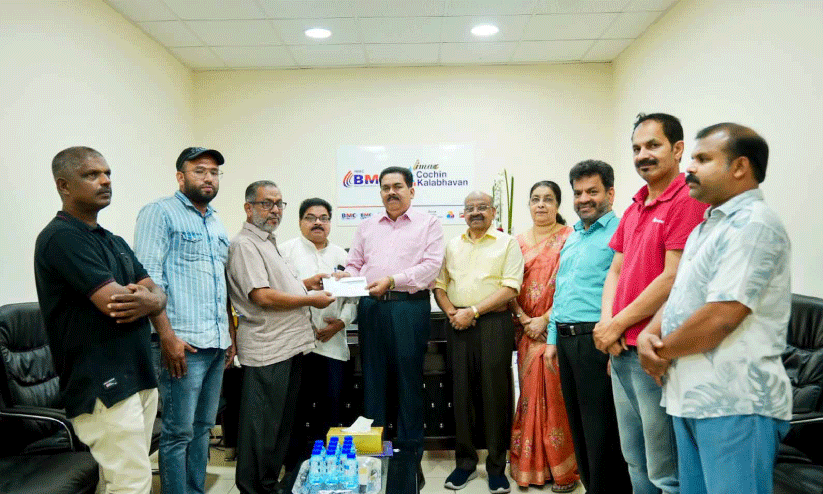 Kerala Galaxy Group has handed over the help