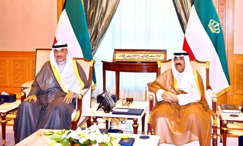 Amir Of Kuwait with Crown Prince