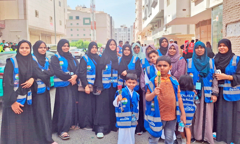Tanima Vanita Volunteer Wing active in serving Hajj pilgrims in Makkah