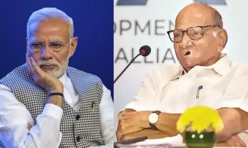 Sharad Pawar and Modi