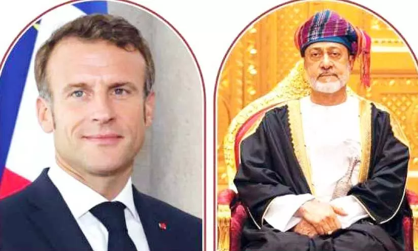 Emmanuel Macron, Sultan Haitham bin Tariq
