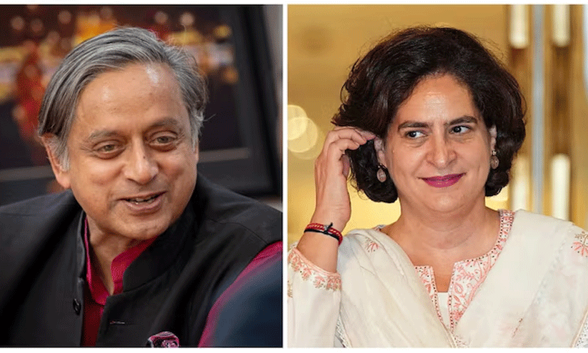 Shashi Tharoor, Priyanka gandhi