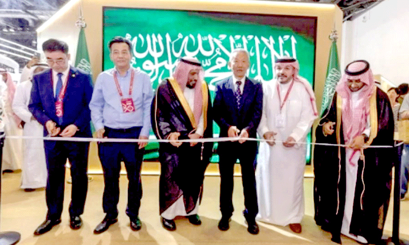 International book fair saudi pavilion inauguration