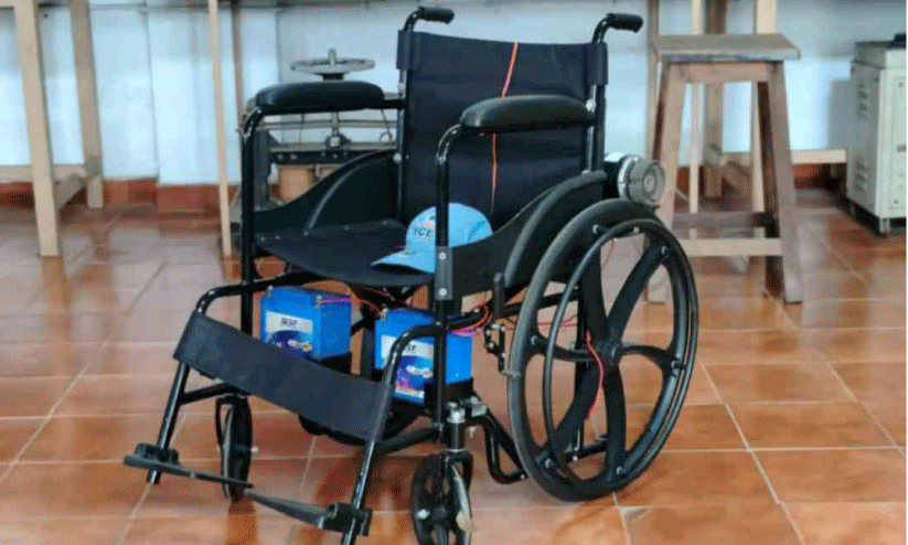 Brain Control wheelchair developed by Younus College of Engineering students