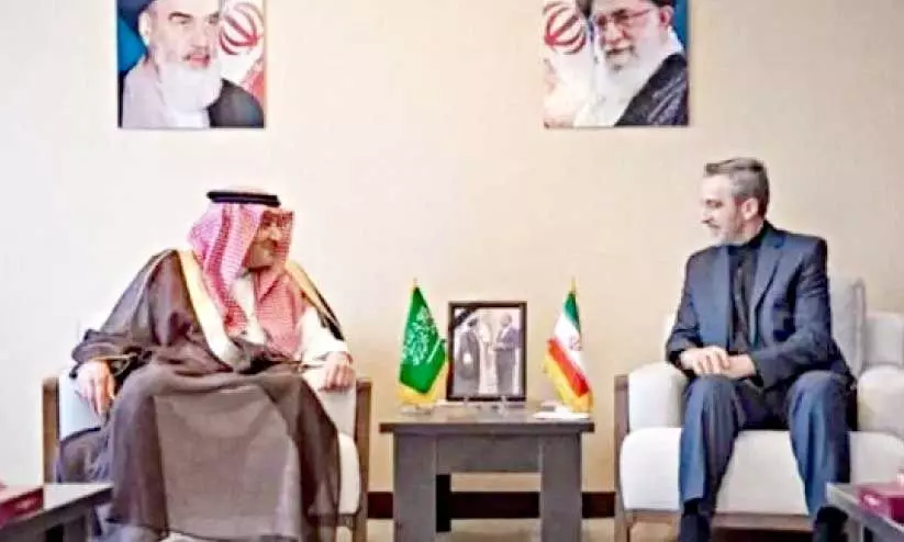 Saudi Deputy Minister of Foreign Affairs and Iran Acting Minister of Foreign Affairs