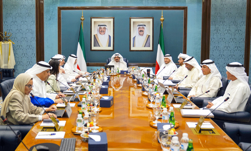 Under the leadership of Prime Minister Sheikh Ahmad Abdullah Al-Ahmad Assabah Joined Cabinet meeting