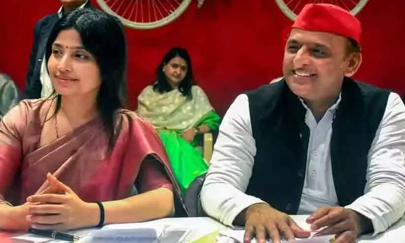 Dimple Yadav, Akhilesh Yadav