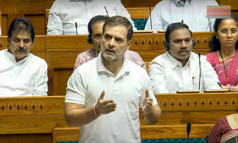 Rahul Gandhi in Loksabha