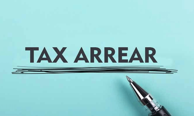 Tax arrears