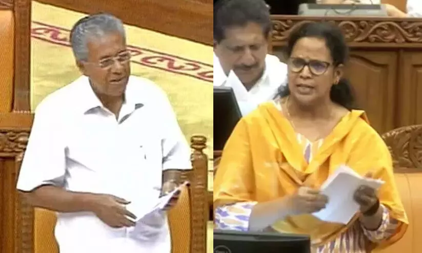 KK Rema, Pinarayi Vijayan