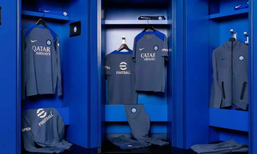 Qatar Airways Inter Milan Training Kits