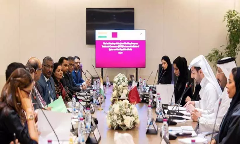 india qatar working group meeting