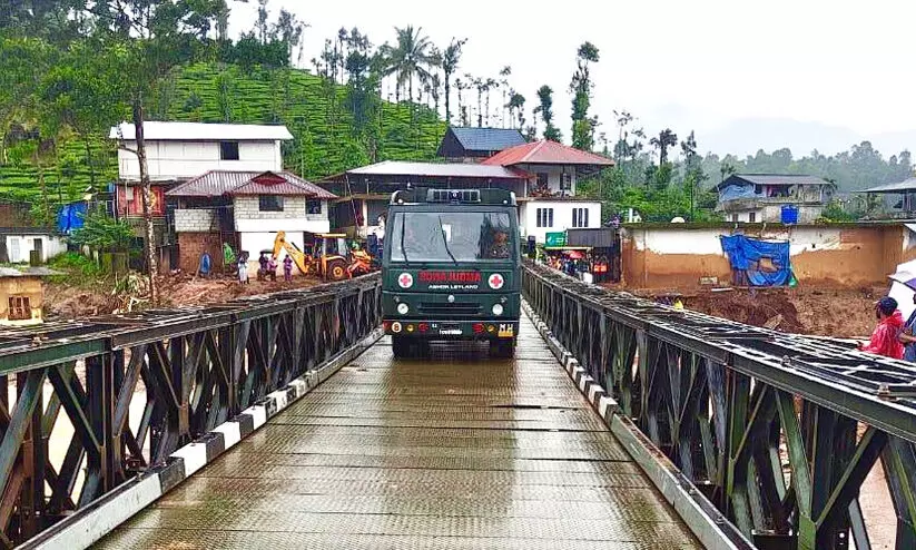 Bailey bridge,  Indian Army