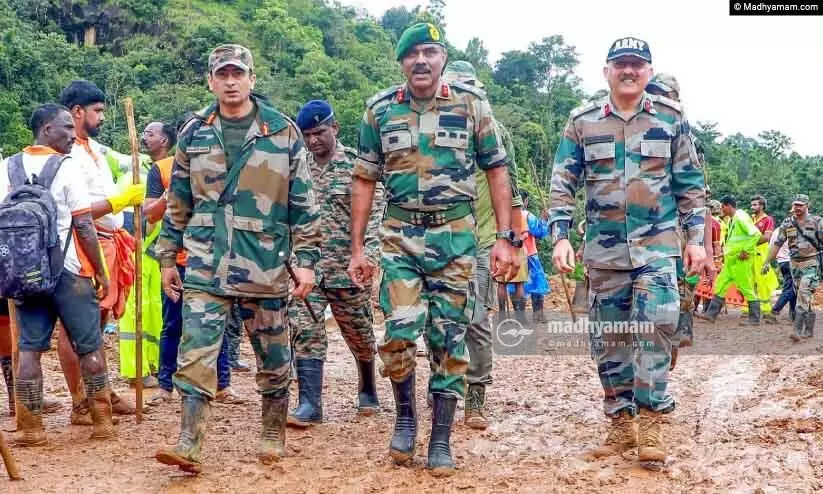 ര​ക്ഷ​നേ​ടാ​ൻ വ​ഴി തു​റ​ന്ന​തി​ന്റെ ചാ​രി​താ​ർ​ഥ്യം;  മേജര്‍ ജനറല്‍ വി.ടി. മാത്യുവിന് സംതൃപ്തിയോടെ മടക്കം