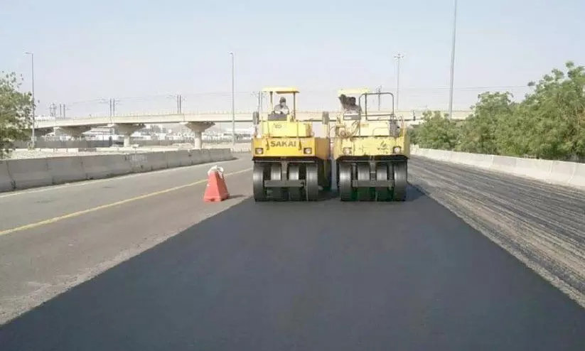 road renovation