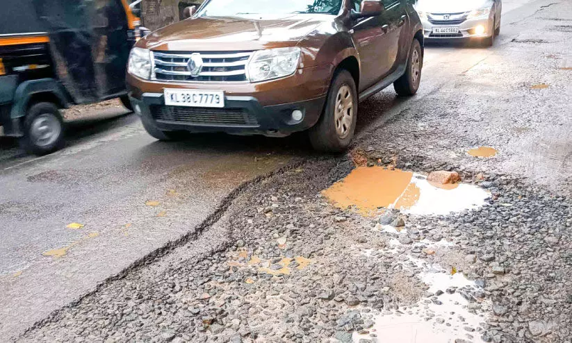 Road potholes