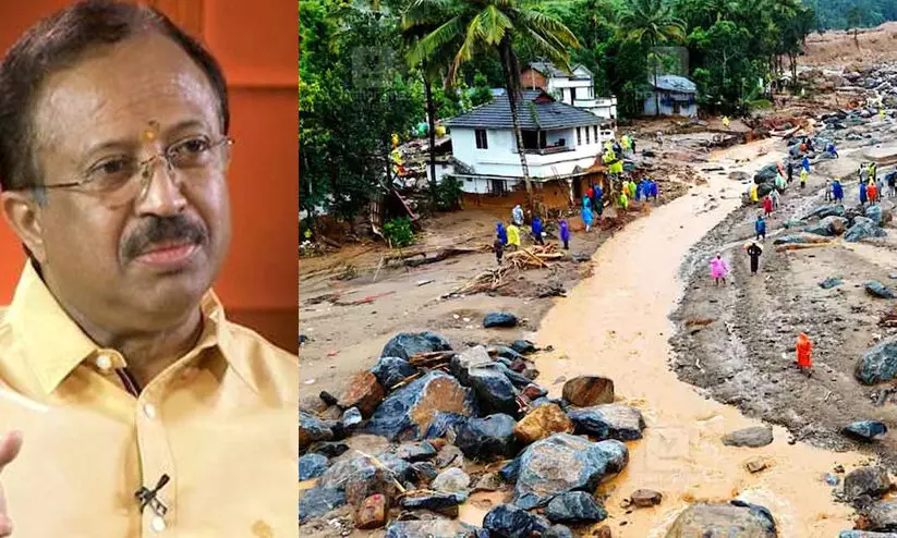 വയനാട് ദുരന്തം: സര്‍ക്കാരിന്‍റേത് കള്ളക്കണക്ക്- വി.മുരളീധരൻ