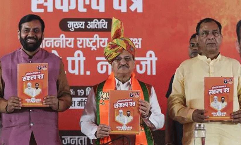 bjp haryana manifesto