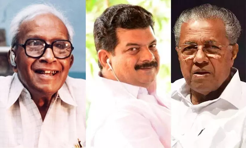 PV Anvar, Pinarayi Vijayan, EMS Namboodiripad