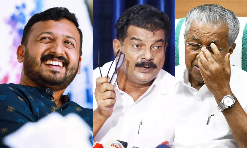 Rahul Mamkootathil, Pinarayi Vijayan, PV Anvar