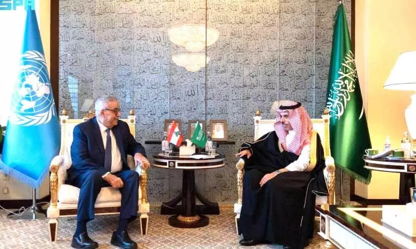 Saudi-Lebanon meeting,