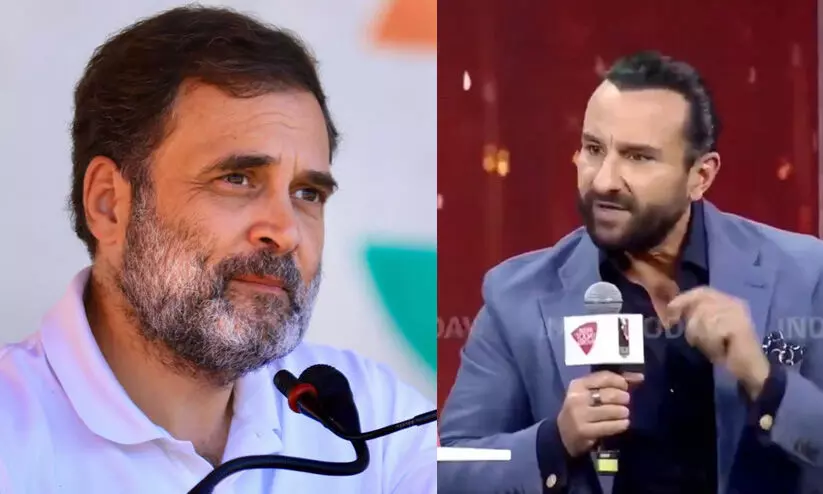 Rahul Gandhi, Saif Ali Khan