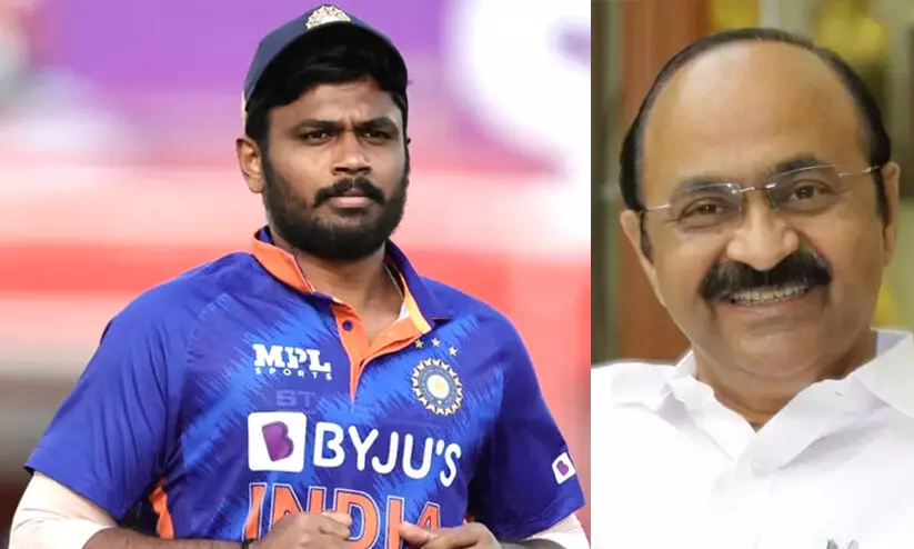 VD Satheesan, Sanju Samson, India vs Bangladesh T20