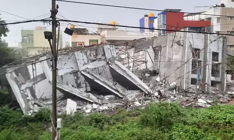 Building collapse in Bengaluru