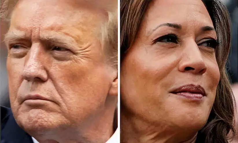 donald trump, kamala harris