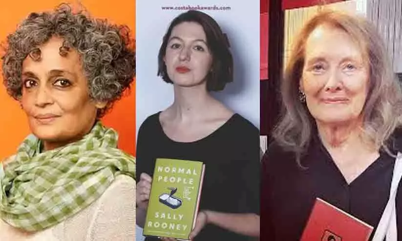 Arundhati Roy,  Sally  Rooney, Ani erno